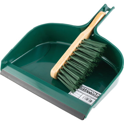 COSTWOLD HEAVY DUTY LARGE DUSTPAN& BRUSH SET COT9074560K