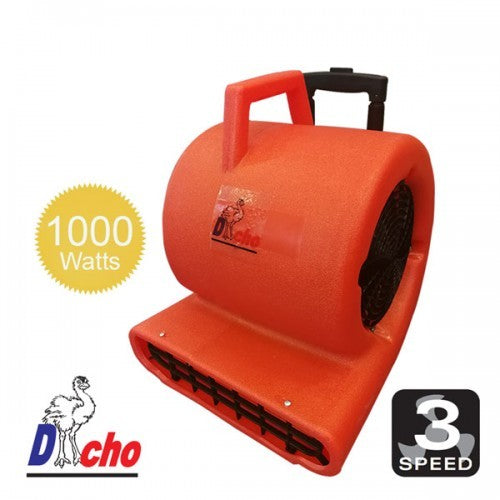 Dacho FD1000 1000W Industrial Floor Dryer Fan Blower with Handle FD1000