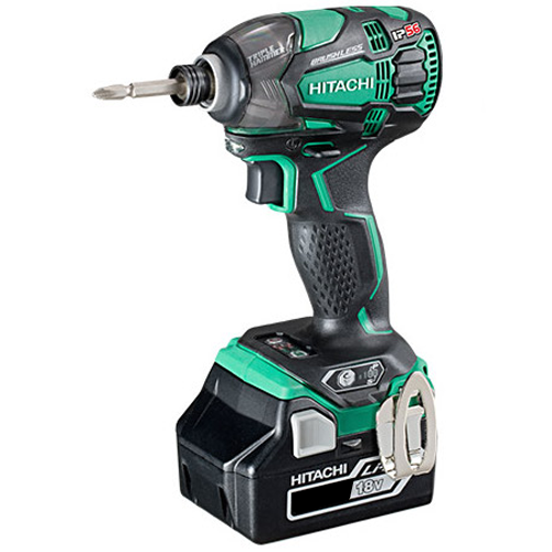 Hitachi Cordless Impact Driver Bolt:16mm,2600rpm,18V WH18DBDL2