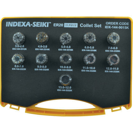INDEXA ER20 2-13mm COLLET SET IDX1449015K INDEXA