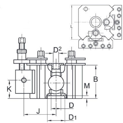 INDEXA T.0 QUICK CHANGE TOOLPOST IND4454820K INDEXA