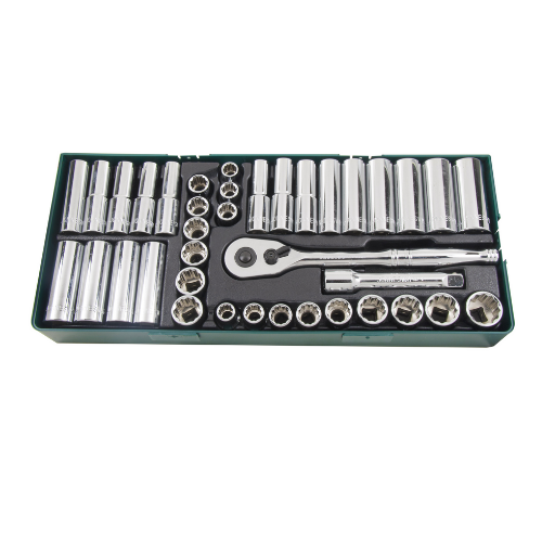 JONNESWAY 38PCS 1/2″DR. SOCKET SET S05H4238SP