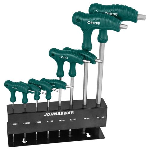 JONNESWAY 8 PCS TWO WAY BALL POINT & HEX KEY SET H10MB08S