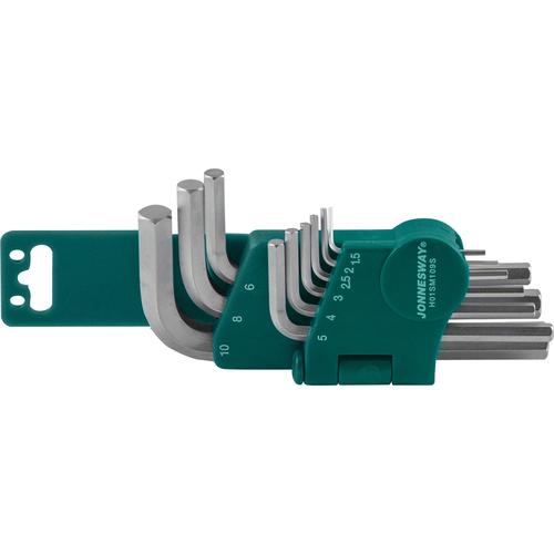 JONNESWAY 9 PCS SHORT ARM HEX KEY SET(MM) H01SM109S