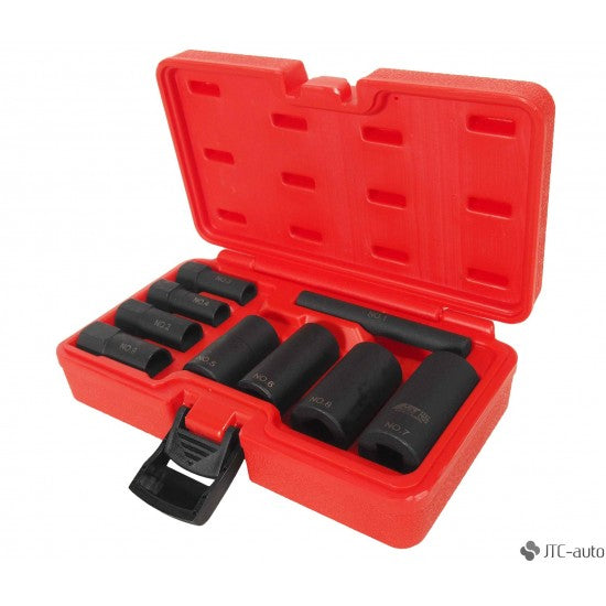 [JTC-4297] 9 PCS WHEEL LOCK REMOVAL SOCKET SET