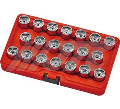 [JTC-4456] 20 PCS WHEEL SCREW LOCK SOCKET SET FOR AUDI