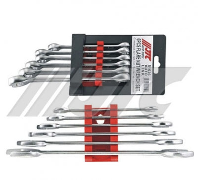 [JTC-51036] 6 PCS FLARE NUT WRENCH SET EUROPE TYPE