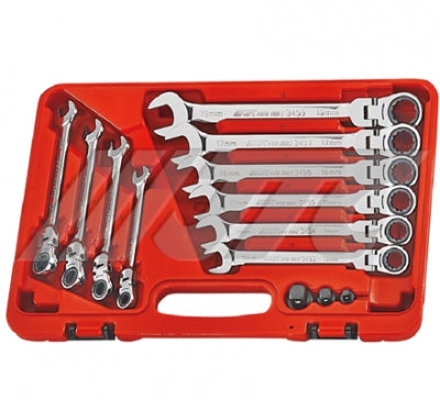 [JTC-5520] FLEXIBLE COMBINATION GEAR WRENCH SET