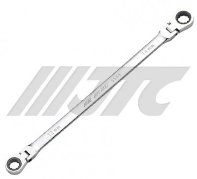 [JTC-5564] EXTRA LONG SWIVEL GEAR OFFSET BOX WRENCH 10 x 12 mm