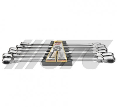 [JTC-5564S] EXTRA LONG SWIVEL GEAR OFFSET BOX WRENCH SET