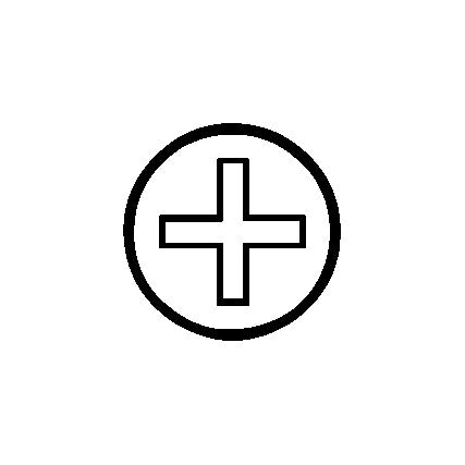 No.0 CROSS/PT S/DRIVER BIT 1/4"DIR/DR