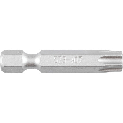 TX8 x 38mm TORX POWER BIT 1/4"HEX