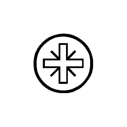 No.2x90mm P/DRIV TiN COATEDPOWERBIT 1/4" HEX