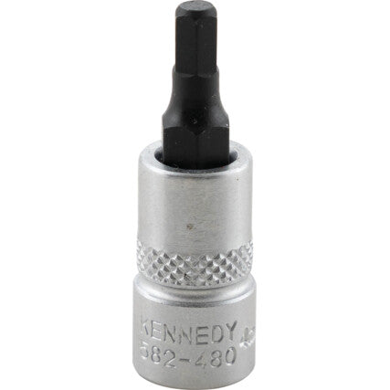 4mm HEX SOCKET BIT 1/4" SQ DR