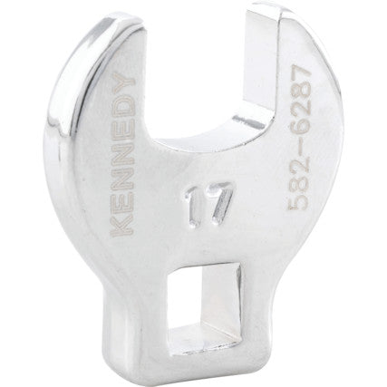 17mm O/E CROWFOOT WRENCH3/8" SQ. DRIVE