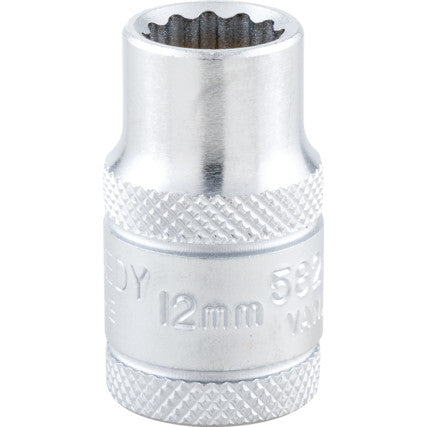 12mm SOCKET 1/2" SQ DR