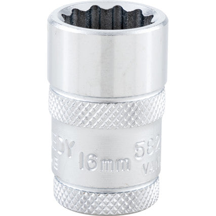 16mm SOCKET 1/2" SQ DR