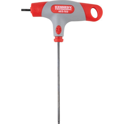 2.5mm T-HANDLED HEXAGON BALLDRIVER