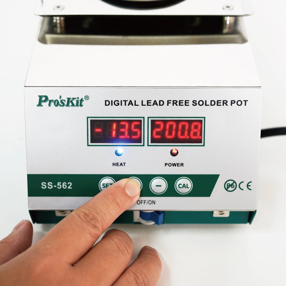 PRO'SKIT SS-562NB Digital Lead-Free Solder Pot 3 Months Warranty PRO'SKIT