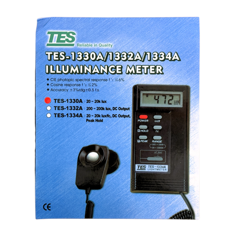 TES-1330A Light Meter