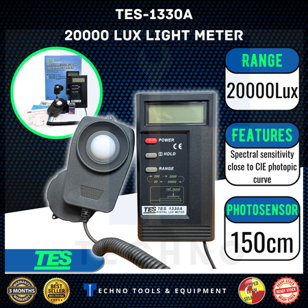 TES-1330A Light Meter