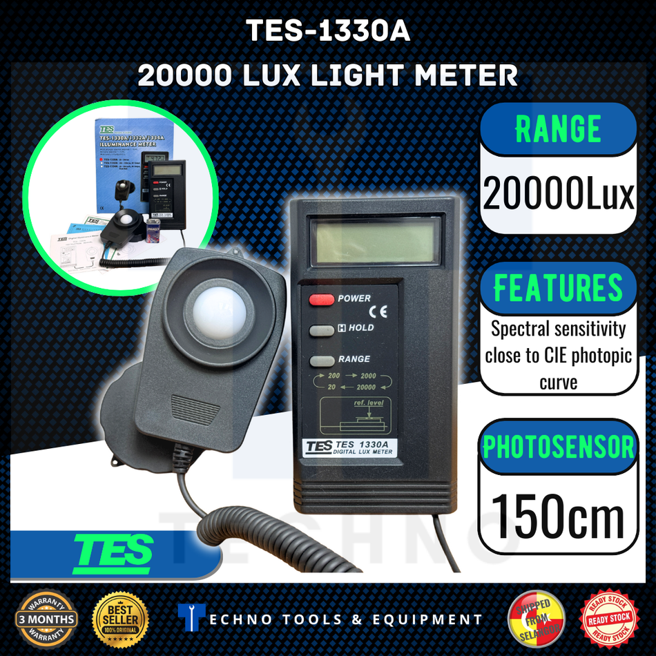 TES-1330A Light Meter