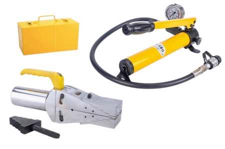 14 Ton Hydraulic Flange Spreader Set 3.16 in Maximum Spread c/w Gauge Techno Tools & Equipment