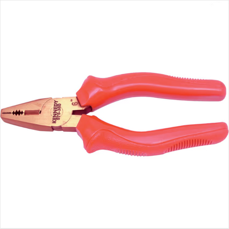 Kennedy Non-Sparking Combination Pliers Aluminium Bronze Techno Tools & Equipment