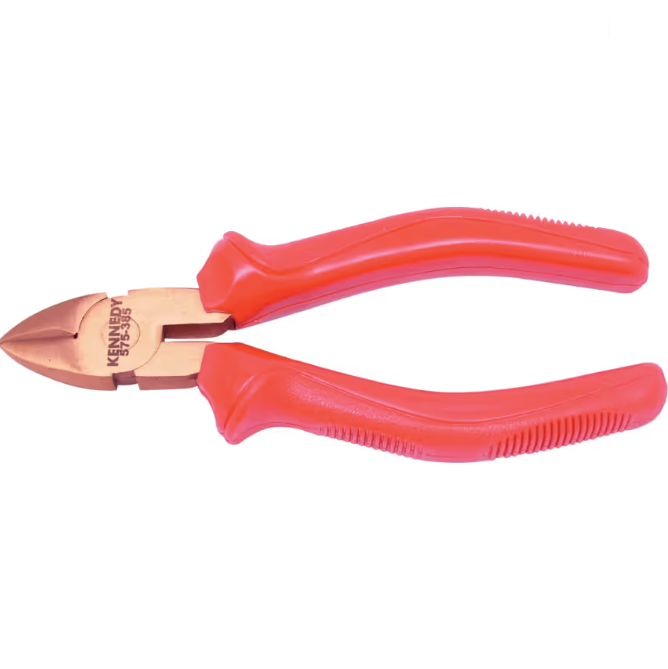 Kennedy Non-Sparking Diagonal Cutting Pliers Aluminium Bronze Techno Tools & Equipment