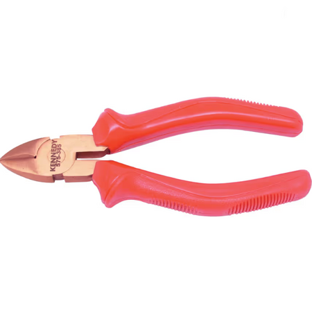 Kennedy Non-Sparking Diagonal Cutting Pliers Aluminium Bronze Techno Tools & Equipment