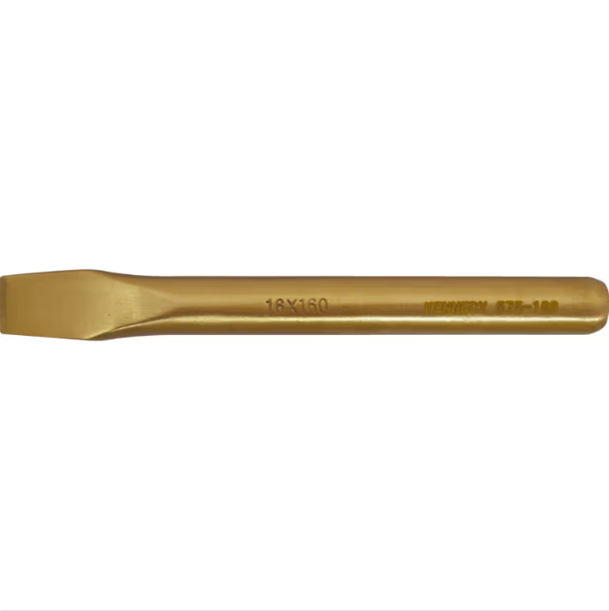 Kennedy 16 x 160mm Spark Resistant Flat Cold Chisel Be-Cu KENNEDY