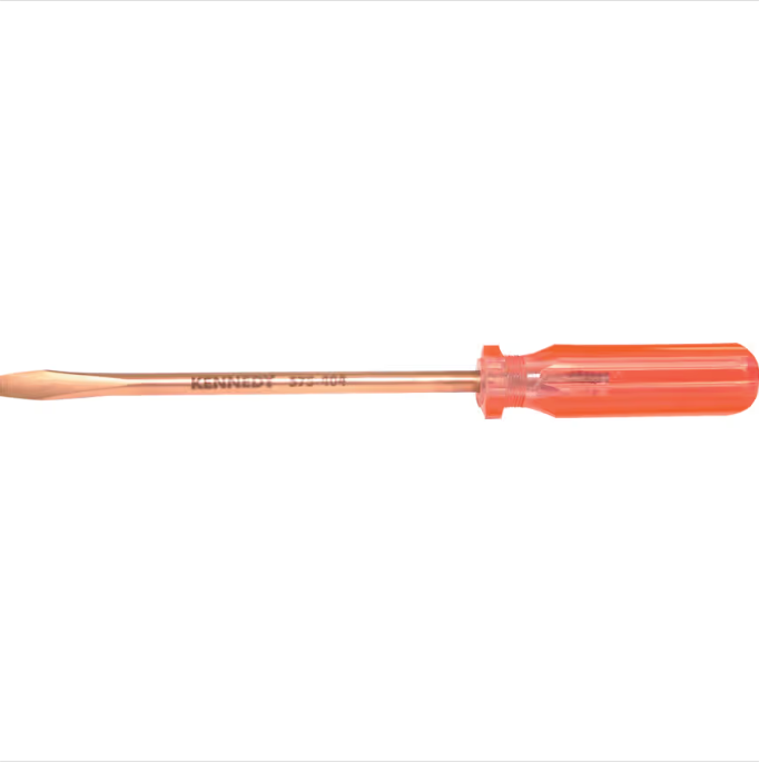 Kennedy Spark-Resistant Slotted Screwdriver, Aluminium Bronze KENNEDY