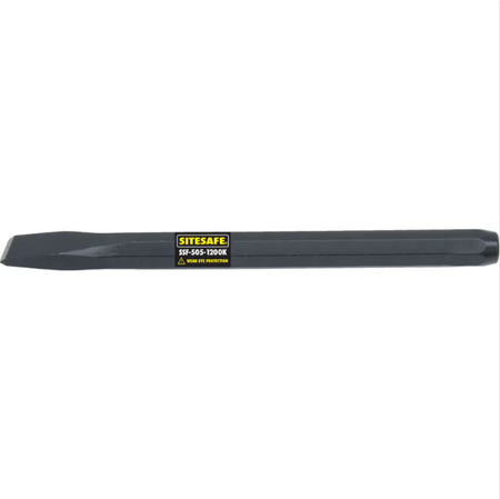 SiteSafe 18mm x 255mm Chrome Vanadium Flat Cold Chisel SITESAFE