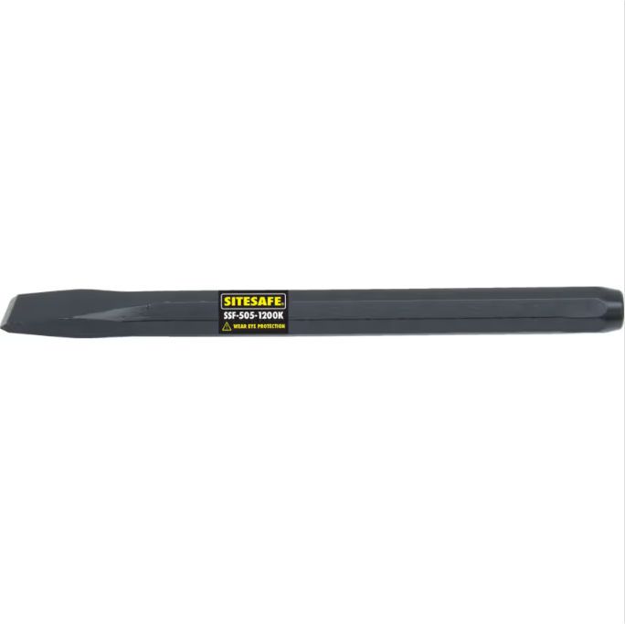 SiteSafe 18mm x 255mm Chrome Vanadium Flat Cold Chisel SITESAFE