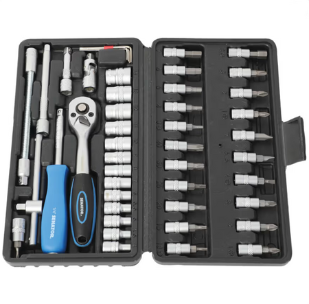 Senator 1/4 in Drive 46-Piece Metric Socket Set SENATOR