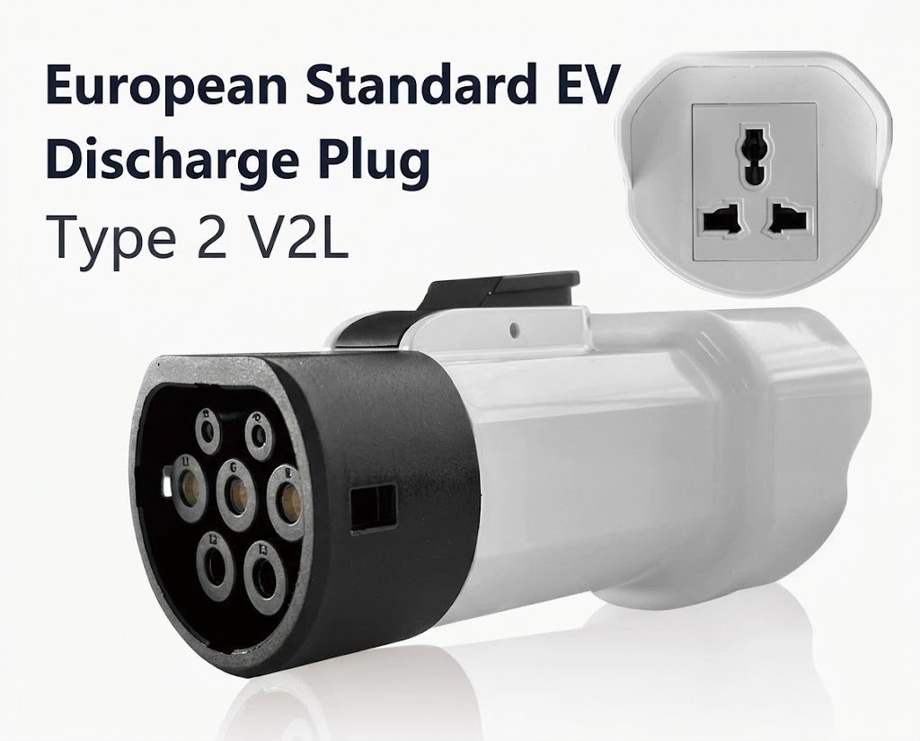 Type 2 V2L Discharge Adapter 16A 220V 3000W For Jetour / Chery | EV Vehicle-to-Load Power Outlet Converter Techno Tools & Equipment