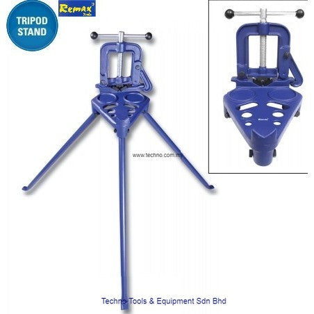REMAX 2# HINGED PIPE VISE WITH TRIPOD STAND 40-PT655