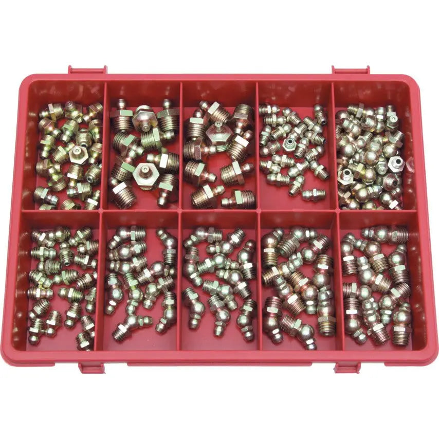 Kennedy Hydraulic Grease Nipple Kit 140 Piece KEN5415140K KENNEDY