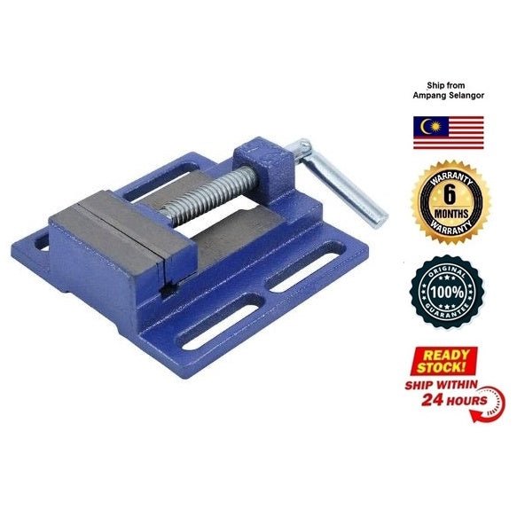 2.5" 3", 4" 5" Heavy Duty Drill Press Vice Clamp Table Vise Machine Repair Vice Tool Techno Tools & Equipment