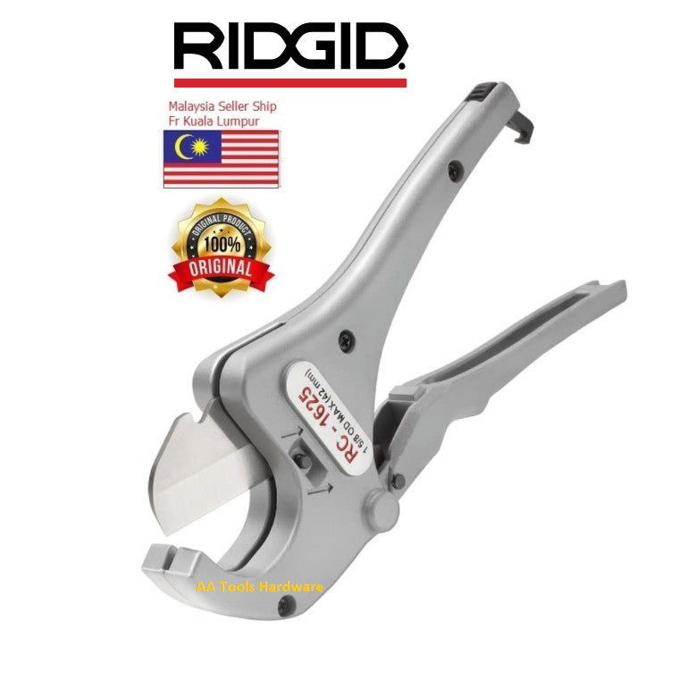 3-42mm Ridgid 23498 Ratchet Action Plastic Pipe & Tubing Cutter (NEW & ORI RIDGID)