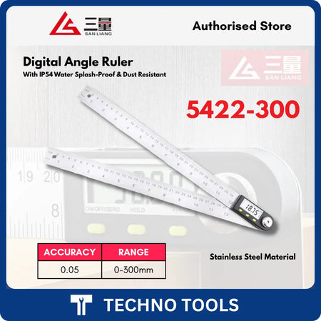 Digital Angle Ruler 300mm model 5422-300