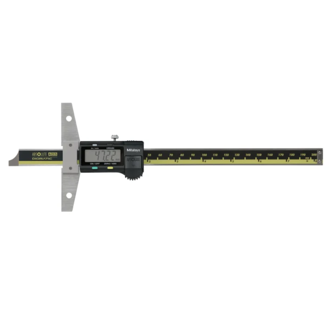 Mitutoyo 571-212-30 200mm Stainless Steel Imperial & Metric Depth Gauge | 1 Year Warranty MITUTOYO