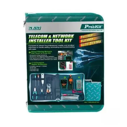PRO'SKIT PK-2629 Telecom & Network Installer Tool Kits (NEW & ORI PROSKIT) PRO'SKIT