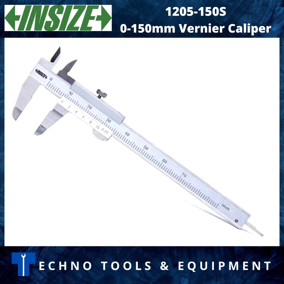 INSIZE 1205-150S VERNIER CALIPER 0-150mm