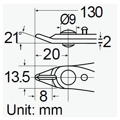 PRO'SKIT 8PK-101K Micro Cutting Plier (130mm) – Techno Tools & Equipment