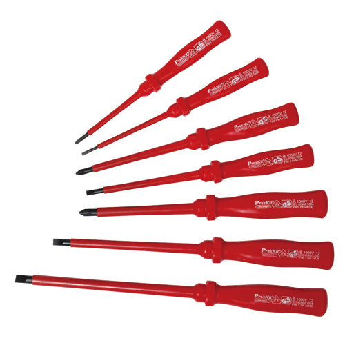 LONGINNEY 103887G Insulated Screwdriver Set (1000V) Techno Tools & Equipment