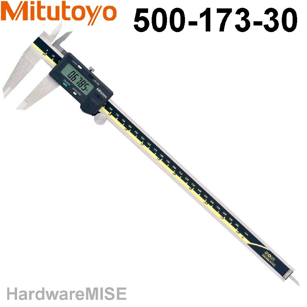 Mitutoyo Digimatic Caliper 500-173-30 Digital c/w SPC Output 12"/300mm 0.01mm resolution Techno Tools & Equipment