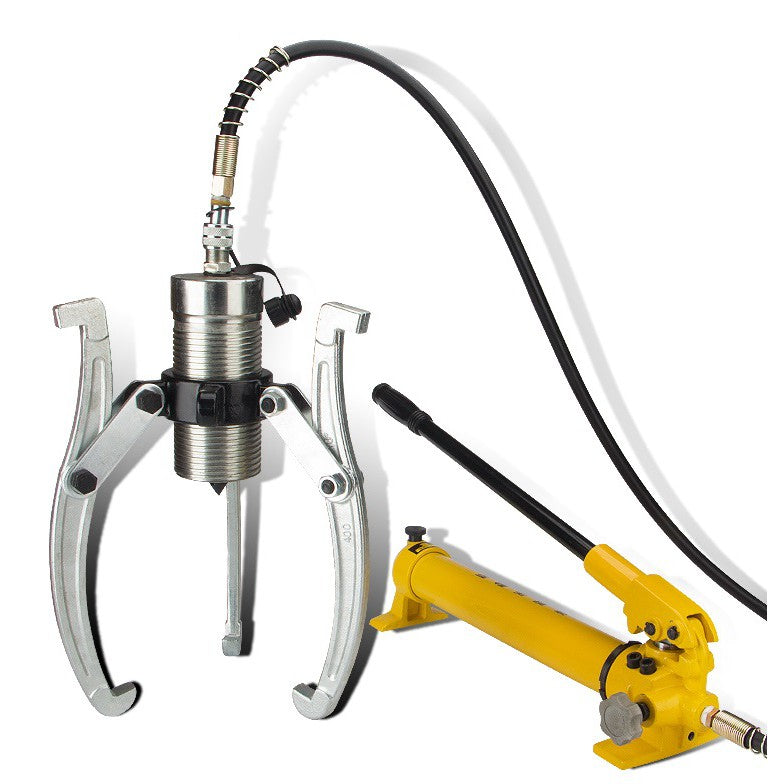 50 Ton Hydraulic Puller Set c/w Hand Pump Techno Tools & Equipment