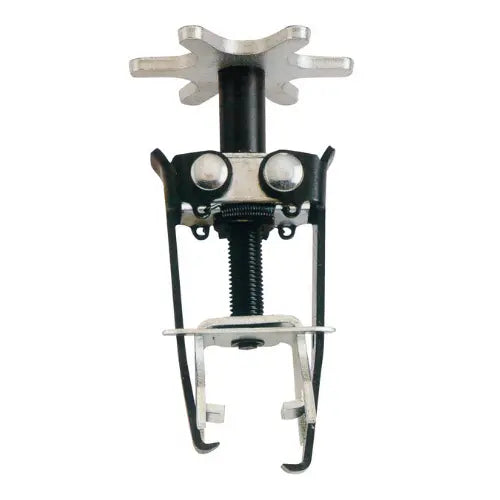 Jonnesway VALVE SPRING COMPRESSOR AN010064A Metal tool with a cylindrical shaft and adjustable metal arms on a white background