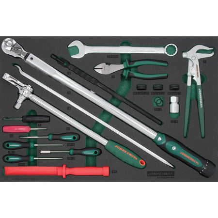 JONNESWAY TIRE REPAIR&SERVICE TOOL SET 19PCS-AN500001SV JONNESWAY